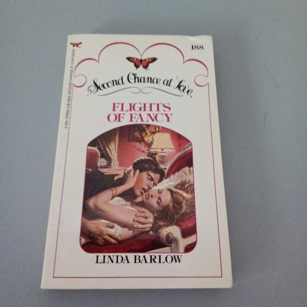 Flights of Fancy Linda Barlow Second Chance at Love 188 Vintage Romance Book